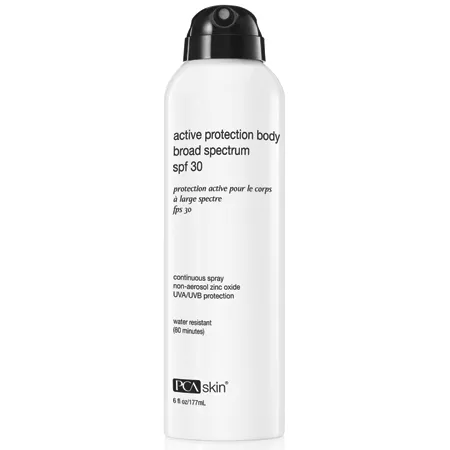 Водостойкий солнцезащитный крем для тела Active Protection Body Broad Spectrum SPF 30, PCA skin