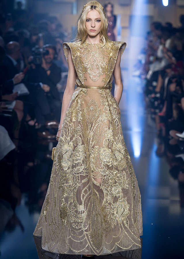 Elie Saab платье из коллекций Haute Couture