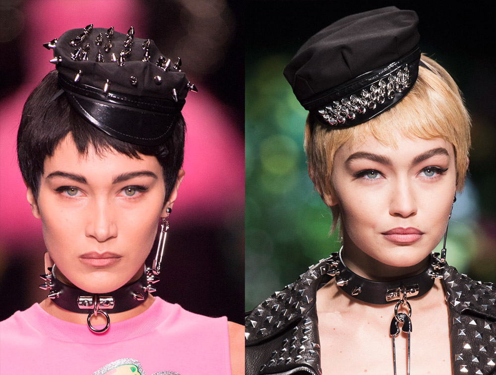 Головные уборы 2018 Moschino