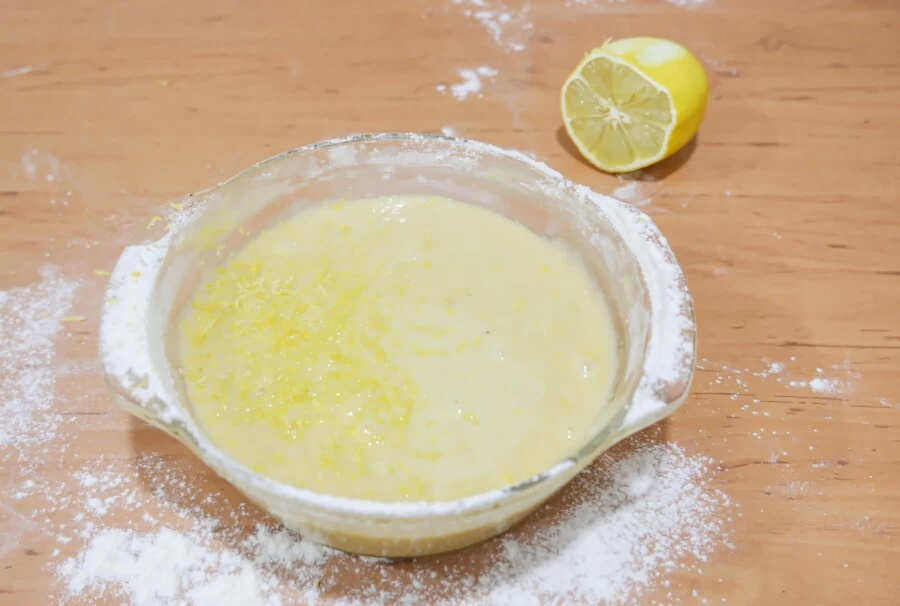 Лимонные кексы простые