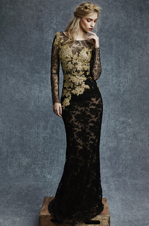 Платья Reem Acra Pre-Fall 2015