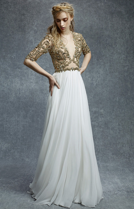 Платья Reem Acra Pre-Fall 2015