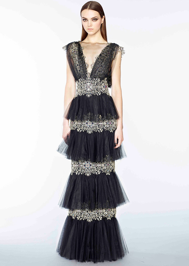 Коллекция Marchesa Pre-Fall 2015-2016