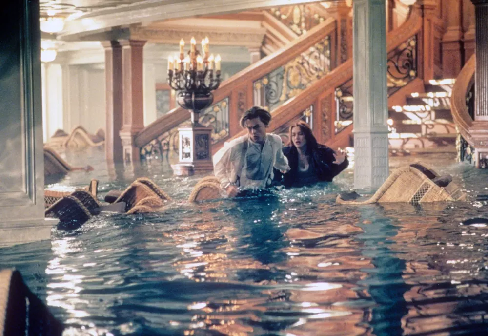 Кадр из фильма “Титаник”