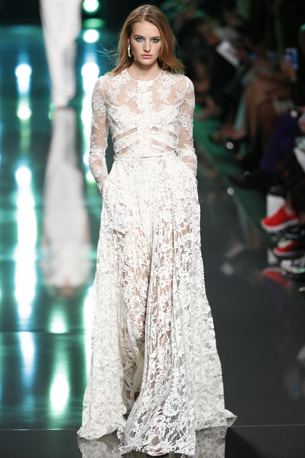 Длинное платье Elie Saab