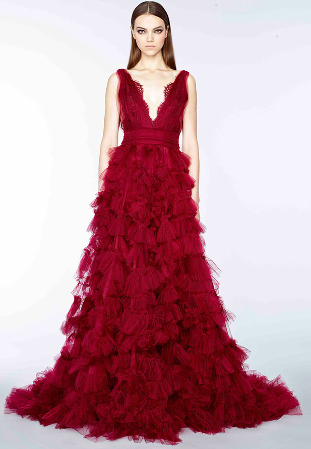 Коллекция Marchesa Pre-Fall 2015-2016