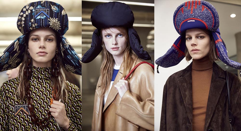 Модные, необычные и акцентные головные уборы с модных показов